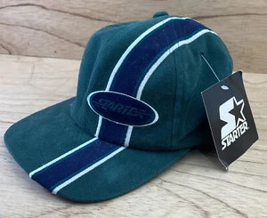 NWT Vtg 90s Starter Toronto Hat Cap Sports Velvet Forest Green - Picture 1 of 8