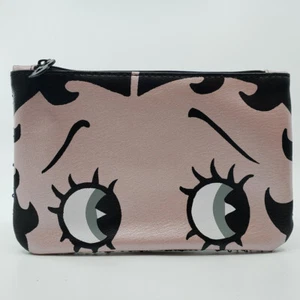 Ipsy Betty Boop Makeup Glam Bag w/ Sequins Travel Clutch Handbag Change Purse - Picture 1 of 6