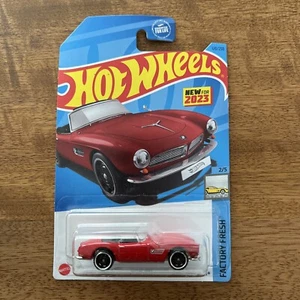 HOT WHEELS RED BMW 507 FACTORY FRESH 120/250 NEW! FOR 2023 - Picture 1 of 4