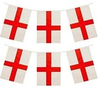 10M England Flag Bunting Flag Banner St. George 20 Pennants