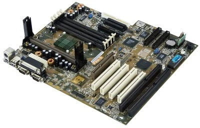 Mainboard ASUS P2B-S SLOT1 4xSDRAM ATX 2xISA 1xAGP 4xPCI Intel 440BX - Image 1 of 2