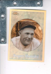 2021 Topps Chrome #BT6 Rogers Hornsby Before There was Topps REFRACTOR SP NM/MT - Picture 1 of 2