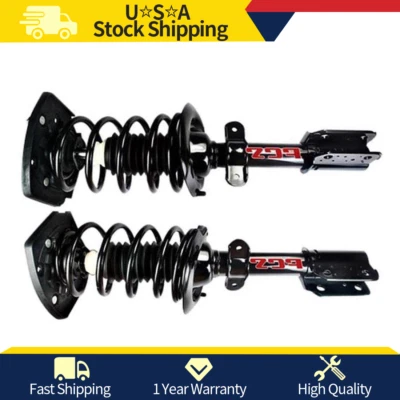 Juego completo de 2 resortes de puntales traseros derecho e izquierdo FCS para Chevrolet Impala Foto 1 de 4