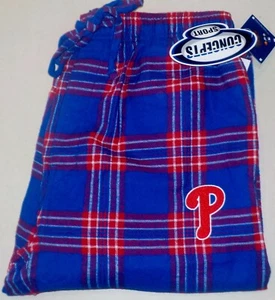 PHILADELPHIA PHILLIES HERREN SCHLAF LOUNGE PYJAMAHOSE M NEU MIT ETIKETT MISCHUNG FLANELL BLAU - Bild 1 von 2