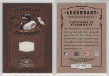 2005 Donruss Classics Legendary Players Lumberjacks Jerseys /50 Rod Carew HOF