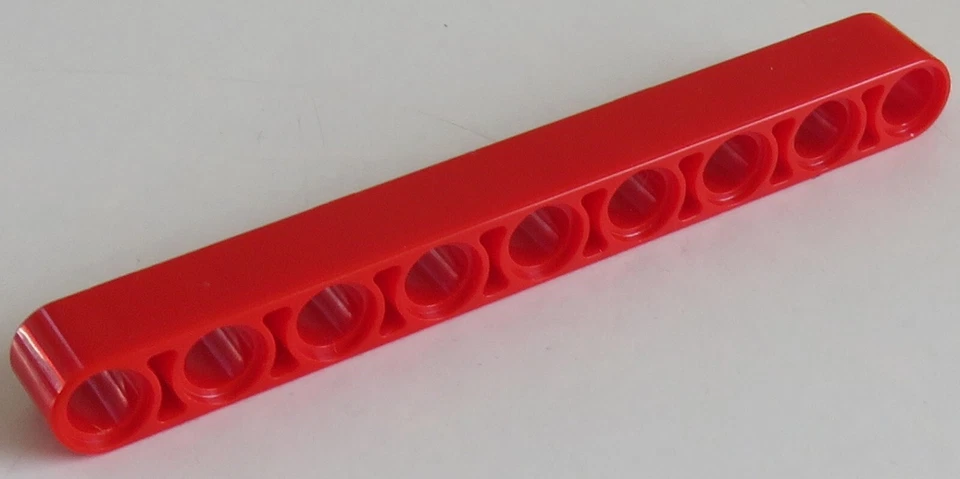 LEGO Technic - Liftarm 1 x 9 dick (4 Stück), rot # 40490 - Bild 1 von 1