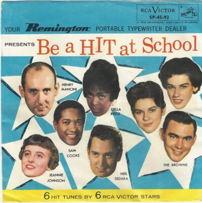 REMINGTON Be A Hit At School RCA Victor SP 45-963 w/rare inserts POP 1960 45RPM - Image 1 of 4