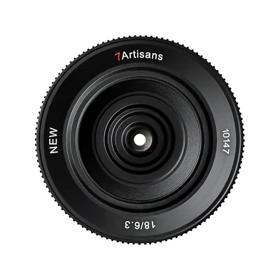 Lente 7artisans 18 mm f/6,3 Mark II APS-C para Sony E/Fuji X/M43-Mount Pancake Foto 1 de 4