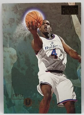 96-97 Skybox Premium Chris Webber HOF Base Card (Washington Bullets) #129 - Image 1 of 2