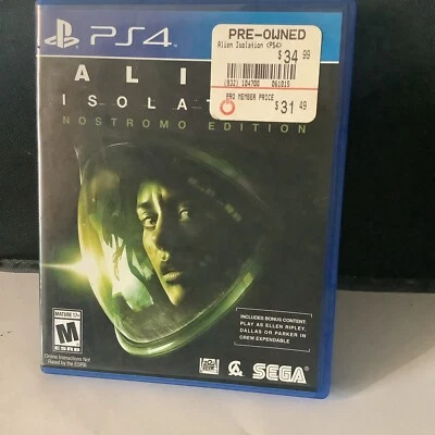 Alien Isolation Nostromo Edition Sony Playstation 4 PS4 - Image 1 of 4