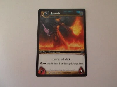 World of Warcraft: Drums "LORAALA" #135/268 Trading Card - Image 1 of 2