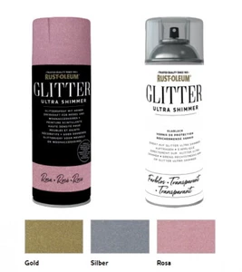 Glitter Ultra Shimmer 400 ml Glitzerspray Farbwahl Möbel Deko Glas Rust-Oleum - Bild 1 von 4