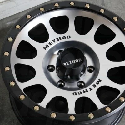 17 MÉTODO MECANIZADO ANILLO LABIO NEGRO LLANTA RUEDA NV MR305 MR30578560300 17X8,5 6X5,5 Foto 1 de 4