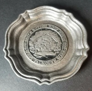 BUB Creations Bladensburg MD Metal Plate Coaster Ship's Bottom Roof House  - Picture 1 of 2