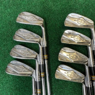 MacGregor Tourney PT2 Chuck Tanis 2-9 iron set Pro-Pel Action 2 shafts leather - Image 1 of 4