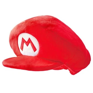 Super Nintendo World Mario Plush Cap Hat Universal Studios Bros - Picture 1 of 1