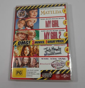 Matilda/My Girl 1 & 2/Judy Moody and the Not Bummer Summer/American Girl... DVD - Picture 1 of 5