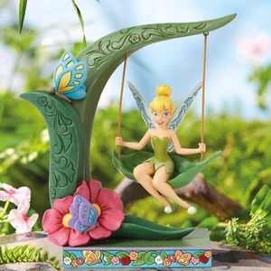 ✤ Nueva Figura JIM SHORE DISNEY CAMPANILLA Columpio de Primavera Mariposa Flor Mágica - Imagen 1 de 8