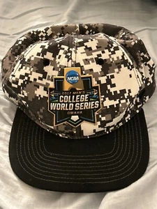 2017 Mens College World Series Digital Camo Snapback Hat NCAA Zephyr Florida LSU - Picture 1 of 4
