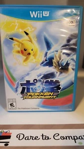 Pokken Tournament Wii U (Nintendo Wii U, 2016) CIB Completo con Inserto - Imagen 1 de 4