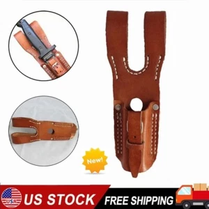 Handmade Leather Repro WWII Japanese Type T30 Arisaka Bayonet Frog Cover Case US - Picture 1 of 7
