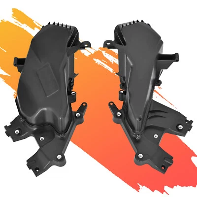 Guantera de almacenamiento de carenado negro para Harley Touring Road Glide FLTRX 2015-2024 Foto 1 de 4