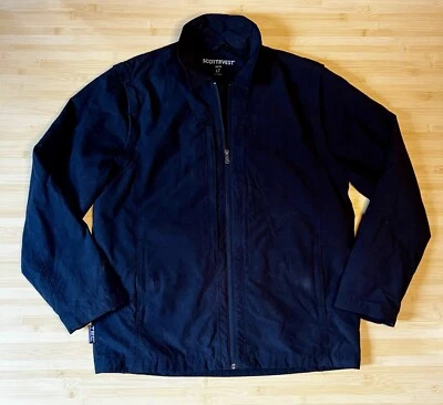 ScottEVest Men LT Black TEC Tactical Jacket Travel Pocket Convertible Vest - Image 1 of 4