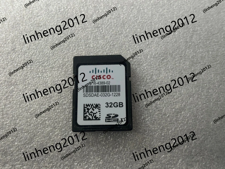 CISCO 32GB SD CARD 16-4389-02 - Image 1 of 1
