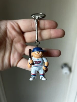 VTG 1986 Minnesota Twins MLB Baseball Lil’ Sports Brat Keychain - Image 1 of 4