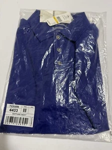 Tommy Bahama Men's Emfielder 2.0 Short Sleeve Polo Shirt Med Sapphire Blue (c93) - Picture 1 of 7