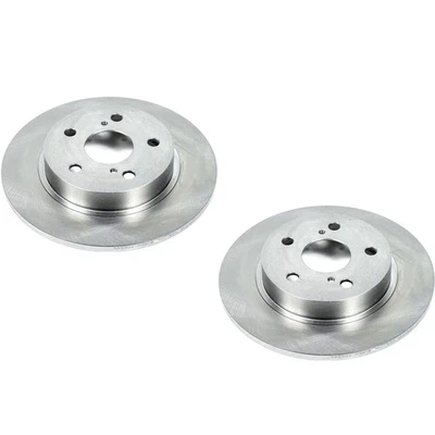 SET-P15JBR1540-2 Disco de freno Powerstop Juego de 2 ruedas trasero para Scion tC 2011-2016 Foto 1 de 3