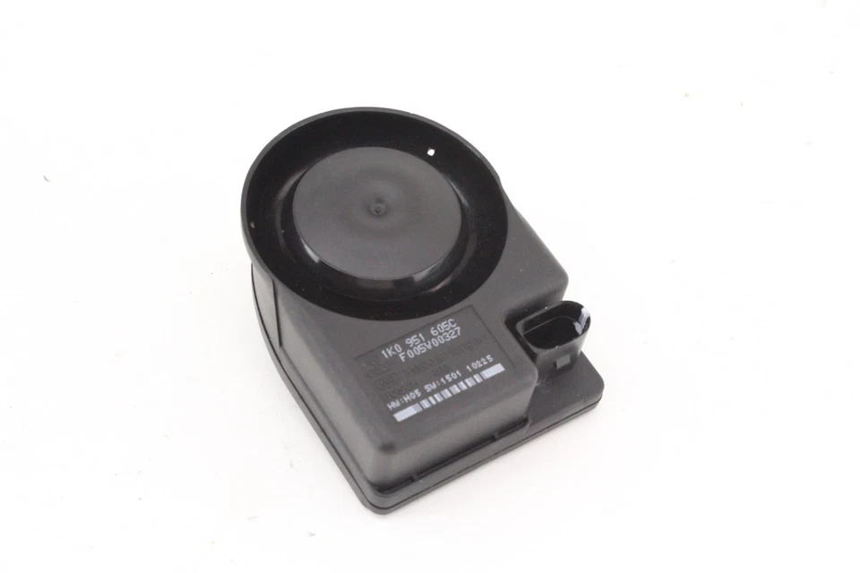 06-15 Audi A4 Alarma Antirrobo Señal Sirena Bocina Negro OEM 1K0951605C F005V00327 Foto 1 de 4