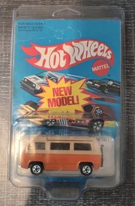 Vintage 1981 Hot Wheels Sunagon No. 3251 VW Camper Orange Mattel Original - Picture 1 of 6