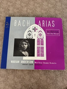Marian Anderson - 78 u/min RCA Victor Album DM1087: BACH Arien; V+/V - Bild 1 von 15