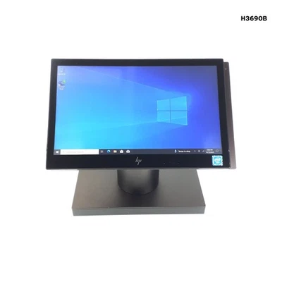 Hp ElitePOS G1 14" Touch AIO Retail System Celeron 3965U 4GB RAM 256GB Win10 Pro - Image 1 of 4