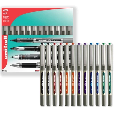 Uni-ball Auge - UB-157 Tintenroller Stifte - 0.7mm Spitze - IN Geschenk Box- - Bild 1 von 4