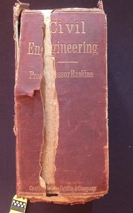 A MANUAL of CIVIL ENGINEERING William John Macquorn Rankine 1880 Charles Griffin - Picture 1 of 24