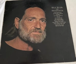 Willie Nelson - Sings Kristofferson - Vinyl Record Album - Imagen 1 de 4