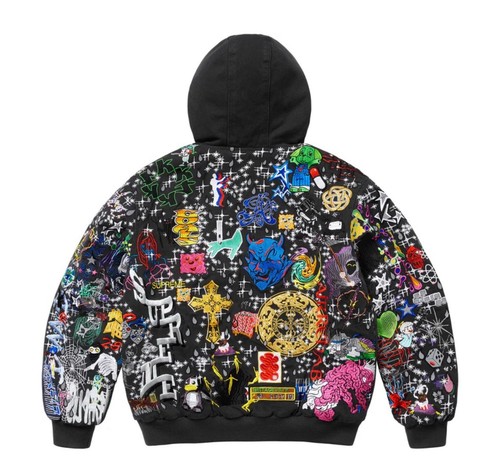 Giacca da lavoro SS25 Supreme AOI (Nero) (XL)