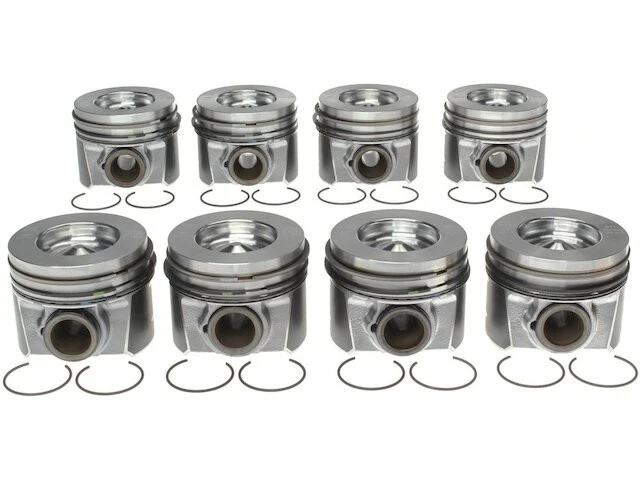 Piston Set For 08-10 Ford F250 Super Duty F350 F450 F550 6.4L V8 VIN: R PS93K2 - Image 1 of 1