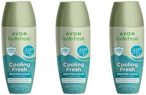 AVON Feelin Frsh Roll on Cooling Antibacterial Anti-Perspirant Deodorant Roll-on - Picture 1 of 3