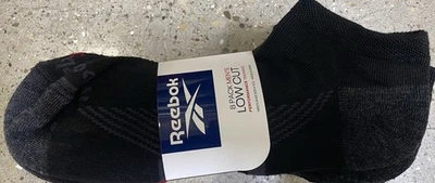 Calcetines de entrenamiento de rendimiento REEBOK para hombre CORTE BAJO para talla de zapato 6-12,5 - 8 pares Foto 1 de 3