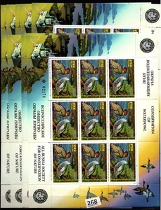RUSSIA - MNH - NATURE - BIRDS - DUCKS - 10 SHEETS - 1996 - Picture 1 of 1