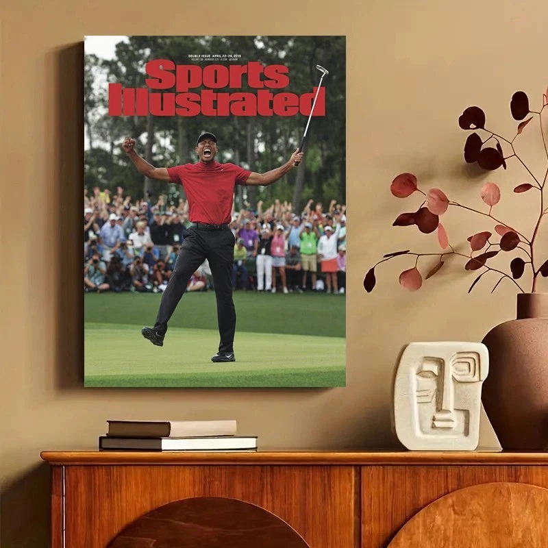 Tiger Woods, 2019 Masters Tournament Champion Sports Poster