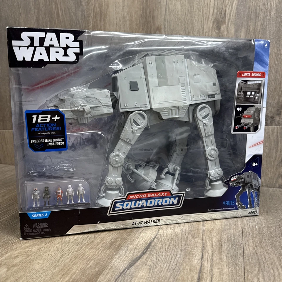 Star Wars Micro Galaxy Squadron AT AT Walker SERIE 2 Nueva Caja Dañada Foto 1 de 4