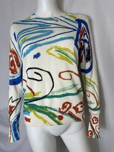 DISIGUAL ILLUSTRATION PULLOVER MED MULTICOLORE - Foto 1 di 5