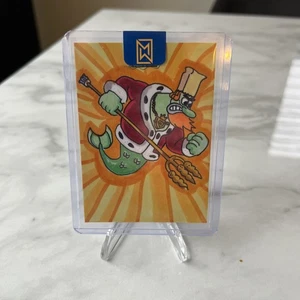 SpongeBob Squarepants Topps 2025 King Neptune 1/1 Sketch - Picture 1 of 2