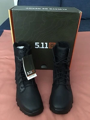SERIE TÁCTICA 5.11 VELOCIDAD 3.0. BOTAS URBANAS NEGRAS HOMBRE 8”-11.5R #12336. Nuevo en caja Foto 1 de 4