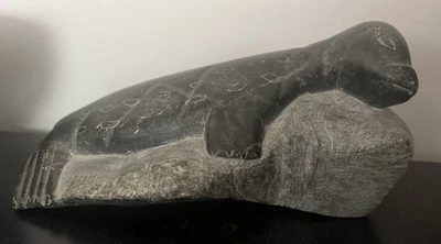 Lydia Quarak 因纽特人岩雕印章 — 第 1/4 张图片