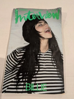 INTERVIEW Magazine 555 BILLIE EILISH Summer 2024 GRACIE ABRAMS  JELLY ROLL  RAE - Image 1 of 4